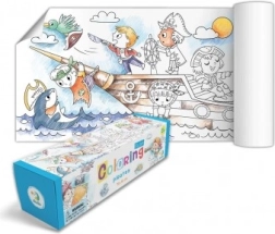 Plakat za bojanje Pirati