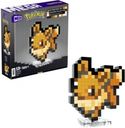 mega pokemon piksel eevee – građevni set dekorativne figurice