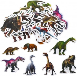 Set naljepnica za djecu s dinosaurima 4–7 cm 50 kom