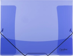 Mapa s gumicom Opaline plava A4