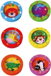 VIGA drveni labirint sa životinjama – džepna balansna igra