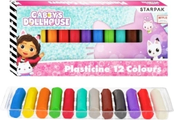 Plastelin 12 boja GABBY'S DOLLHOUSE STARPAK