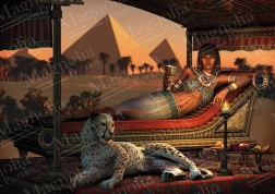 Magnolia puzzle Večera kod piramida 1000 dijelova