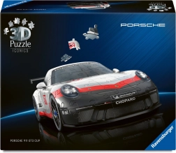 3D puzzle Porsche 911 GT3 Cup s funkcionalnim kotačima