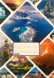 Školska bilježnica A5, crtana, 40 listova Priroda