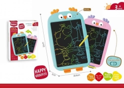 LCD ploča za pisanje Sovičica ružičasta