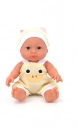 Lutka za djecu s mekim tjelešcem i eko odjećom