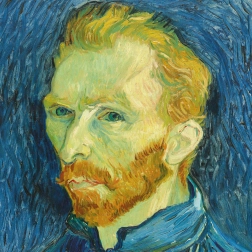 Kvadratne puzzle CURIOSI Q Art Autoportret 66 dijelova