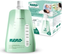 Neno vrećice za majčino mlijeko s poklopcima i adapterom 150 ml, 20 kom.