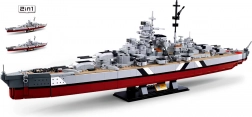 Sluban ModelBricks bojni brod BISMARCK 2u1 građevni set 1:350