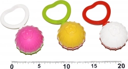 Zvečkica u obliku kugle s motivom srca