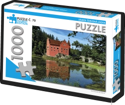 Puzzle Dvorac Červená Lhota 1000 dijelova Turističko izdanje