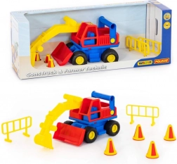 Mega bager ConsTruck s gumenim gumama od WADER-a