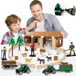 Woopie mali farmer XL – set figurica i farma (94 dijela)