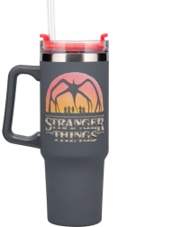 Termo tumbler Stranger Things 1200 ml sa slamkom i ručkom