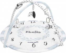 Igraći set s dekicom BABY MIX Mjeseci, bijeli