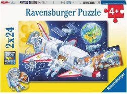 Puzzle putovanje svemirom 2×24 dijelova RAVENSBURGER