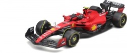 bburago ferrari sf23 1:24 carlos sainz – kolekcionarski model u zaštitnoj kutiji