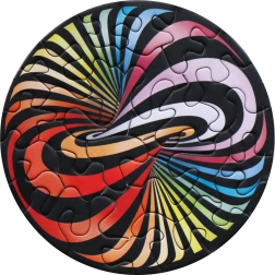 Curiosi okrugle puzzle Picoli Lolly 33 dijelova