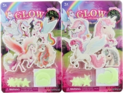 Svjetleće naljepnice jednoroga za zid