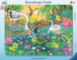 Ravensburger puzzle ljetne radosti uz vodu 30 dijelova