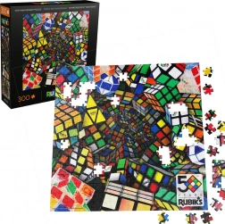 Puzzle Rubikova kocka 50. obljetnica – 300 dijelova