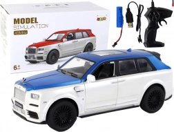RC auto 1:20 bijelo-plavo s daljinskim upravljačem BVLIIMAN