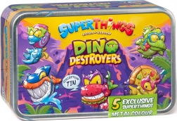 SuperThings Dino Destroyers ekskluzivni set srebrna limenka