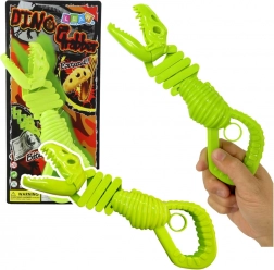 Grizuća dinosaurova kostur-ruka – zeleni hvataljkač