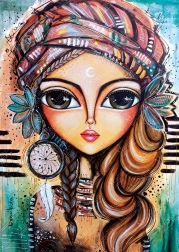 puzzle smeđa ljepotica 1000 dijelova MAGNOLIA