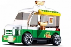 Sluban navijajući hotdog automobil