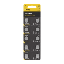 Alkalijska gumb-baterija AG13 / LR44 / A76 / 357 1,5 V – pakiranje 10 kom