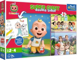 Puzzle Obr Veliki 15 Kom - Cocomelon Veseli dan s prijateljima