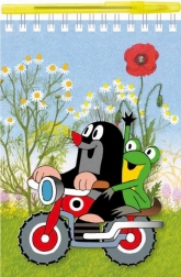 Set za pisanje s blokom A5 i olovkom Krtek