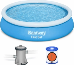 Samopostavljajući bazen Bestway Fast Set 366 × 76 cm s filtarskom pumpom