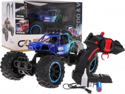 RC crawler REAL ROCK s funkcijom dima 1:16 – Plava