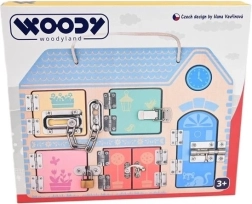 WOODYLAND Edukativna ploča za manipulaciju s bravama