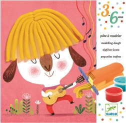 DJECO Kreativni set s plastelinom Frizure