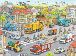 Ravensburger puzzle vozila u gradu 100 dijelova