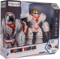 Multifunkcionalni bijeli i narančasti daljinski upravljani robot