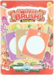 Vodeno slikanje dinosauri – set bojanki s vodenim kistom