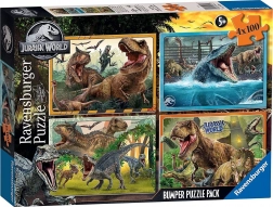 Ravensburger puzzle Jurassic World set 4x100 kom