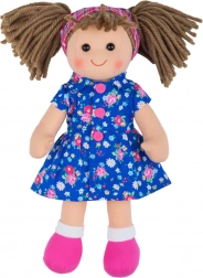 Bigjigs Toys platnena lutka Hollie 28 cm