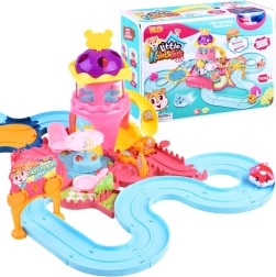 Interaktivni igraći set s hrčkom – zabavna staza s fast food parkom