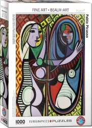 EUROGRAPHICS puzzle djevojka pred ogledalom – 1000 dijelova