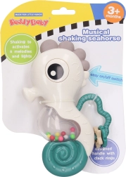 Seahorse rattle with music and lights 16 cm