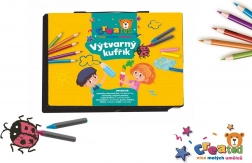 Kreativni set za slikanje u plastičnom koferčiću