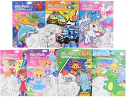 Set bojanki s flomasterima