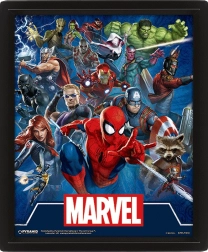 3D slika Marvel