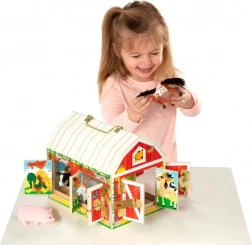 Igralačka štala sa bravama i životinjama